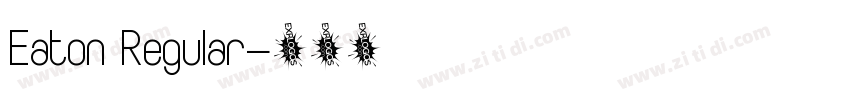 Eaton Regular字体转换